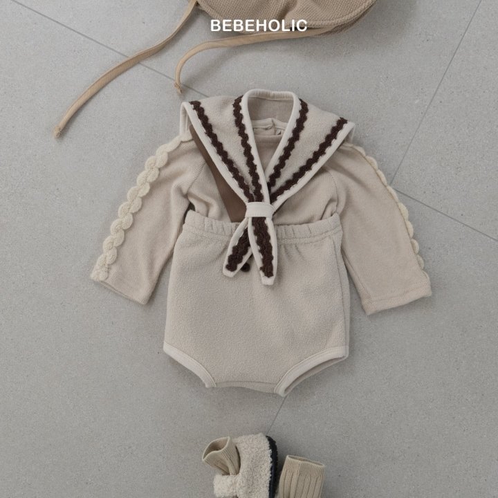 Bebe Holic - Korean Baby Fashion - #babylifestyle - Fleece Terry Bloomer Set - 9