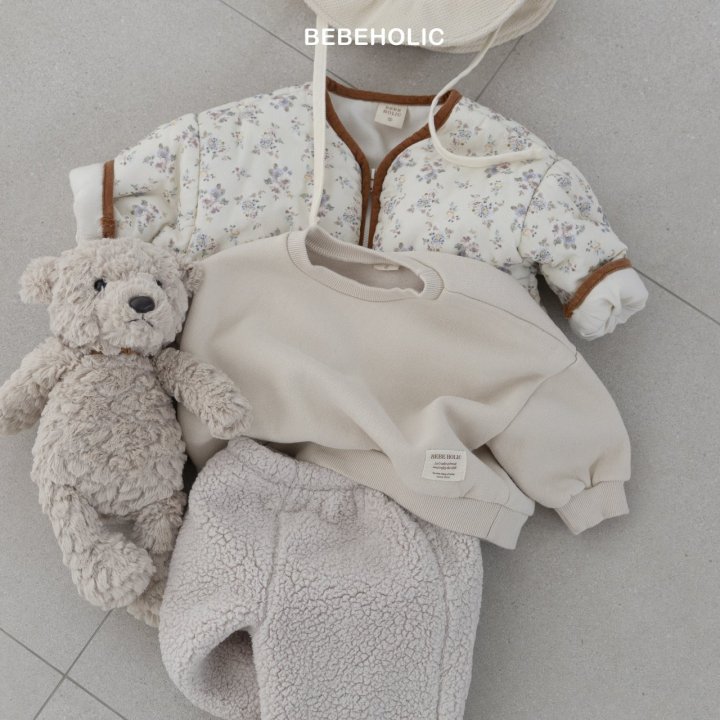 Bebe Holic - Korean Baby Fashion - #babylifestyle - Model Pacth Sweatshirt - 6
