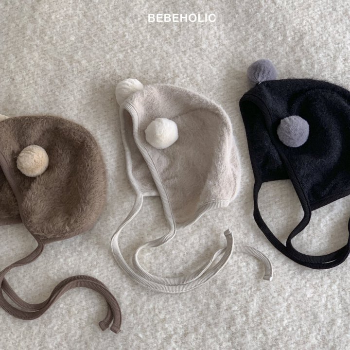 Bebe Holic - Korean Baby Fashion - #babyoninstagram - Pom Pom Hat - 3