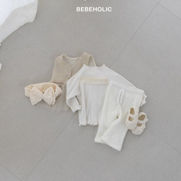 Bebe Holic - Korean Baby Fashion - #babyoninstagram - Louis Lace Tee - 5