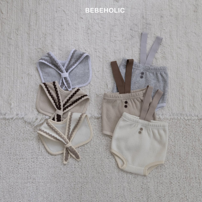 Bebe Holic - Korean Baby Fashion - #babyoninstagram - Fleece Terry Bloomer Set - 10