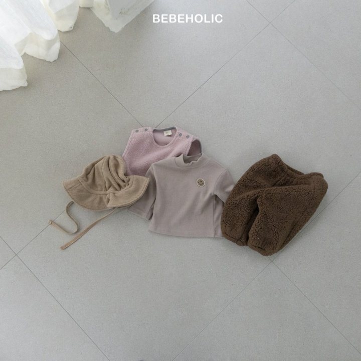 Bebe Holic - Korean Baby Fashion - #babyoninstagram - Smile Mock Neck Tee - 9