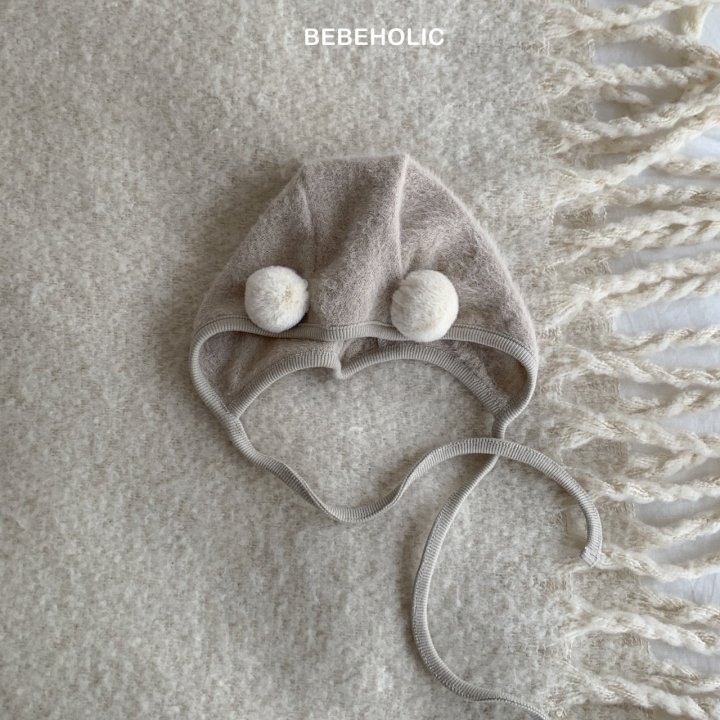 Bebe Holic - Korean Baby Fashion - #babyoninstagram - Pom Pom Hat - 4