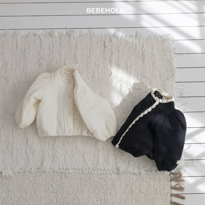 Bebe Holic - Korean Baby Fashion - #babyootd - Chanel Padded Jacket - 9