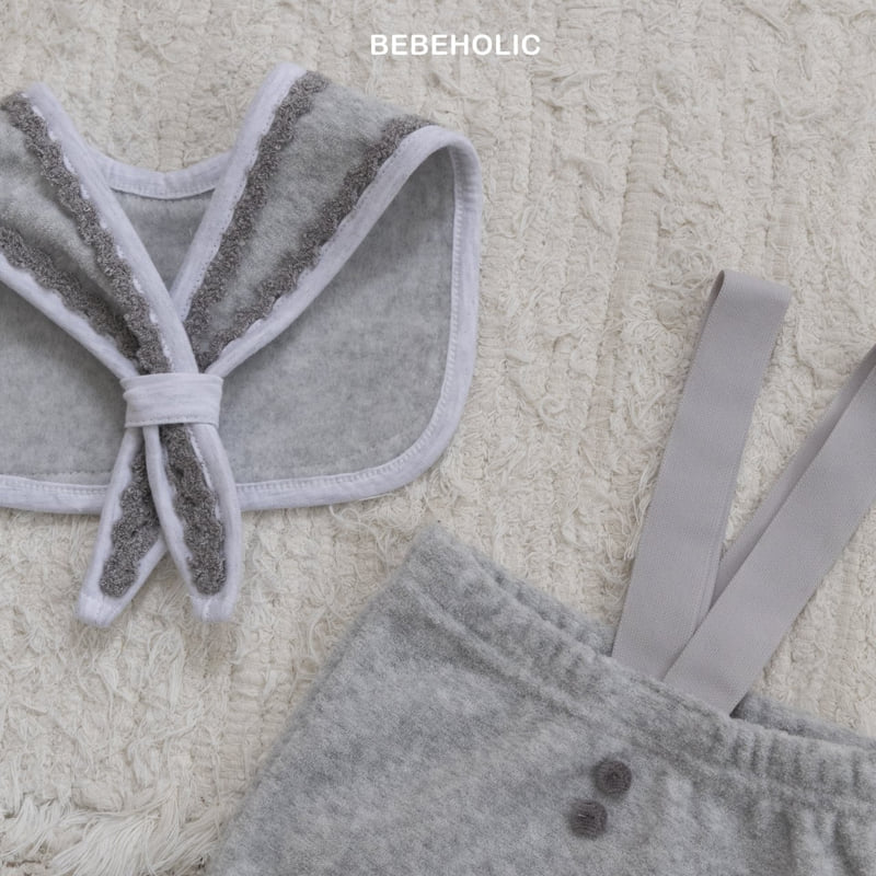 Bebe Holic - Korean Baby Fashion - #babyootd - Fleece Terry Bloomer Set - 11