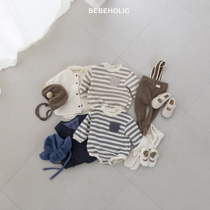 Bebe Holic - Korean Baby Fashion - #babyootd - Tommy Pocket Suit - 3