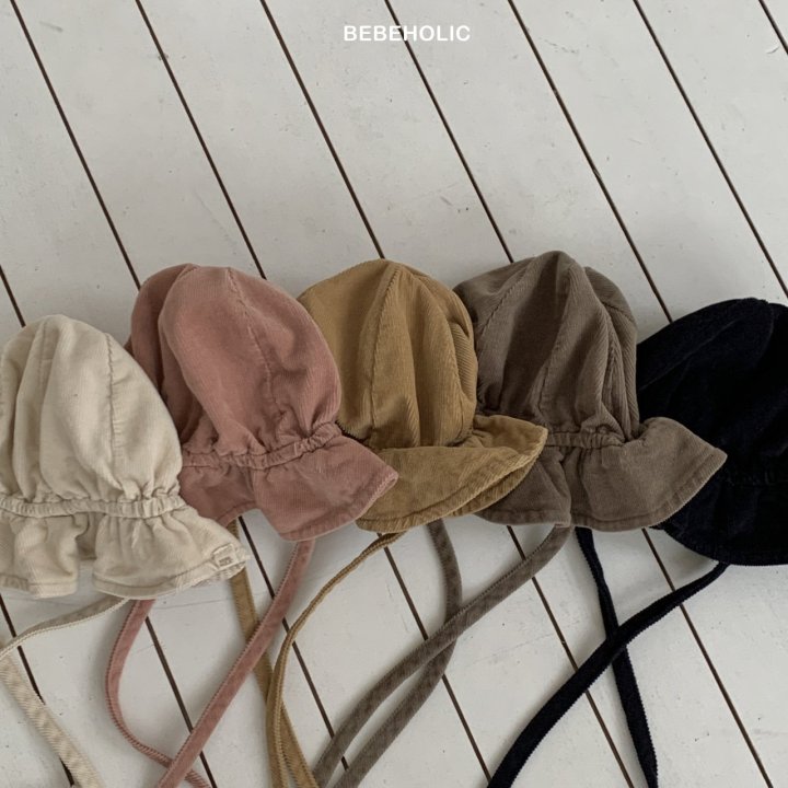 Bebe Holic - Korean Baby Fashion - #babyoutfit - Mini Corduroy Bucket Hat - 2