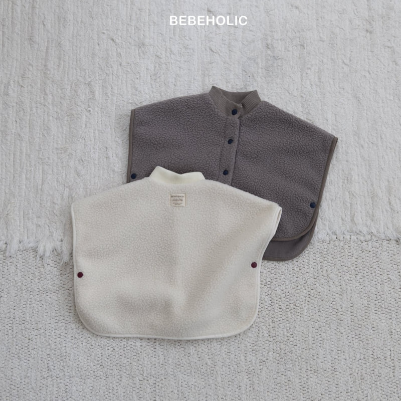 Bebe Holic - Korean Baby Fashion - #babyoutfit - Puff Fleece Poncho - 11