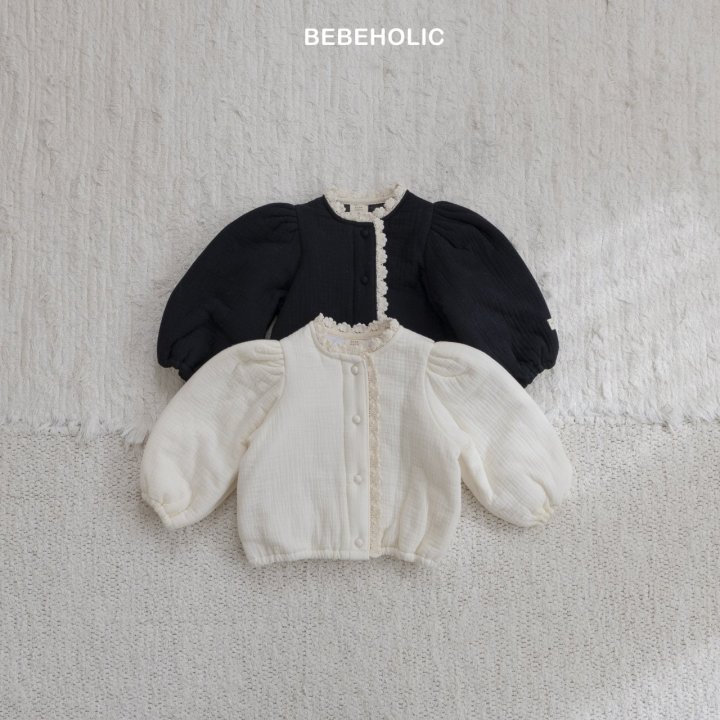 Bebe Holic - Korean Baby Fashion - #babyoutfit - Chanel Padded Jacket - 11