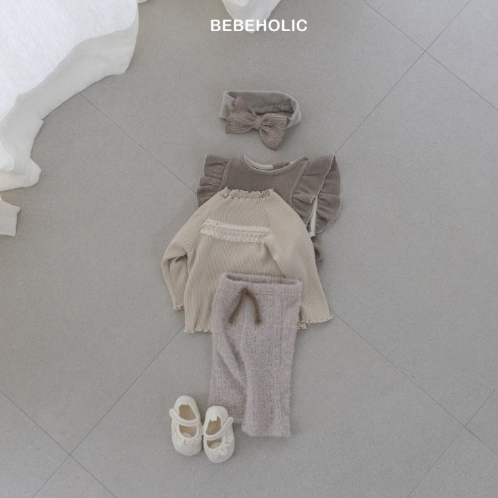 Bebe Holic - Korean Baby Fashion - #babyoutfit - Louis Lace Tee - 7