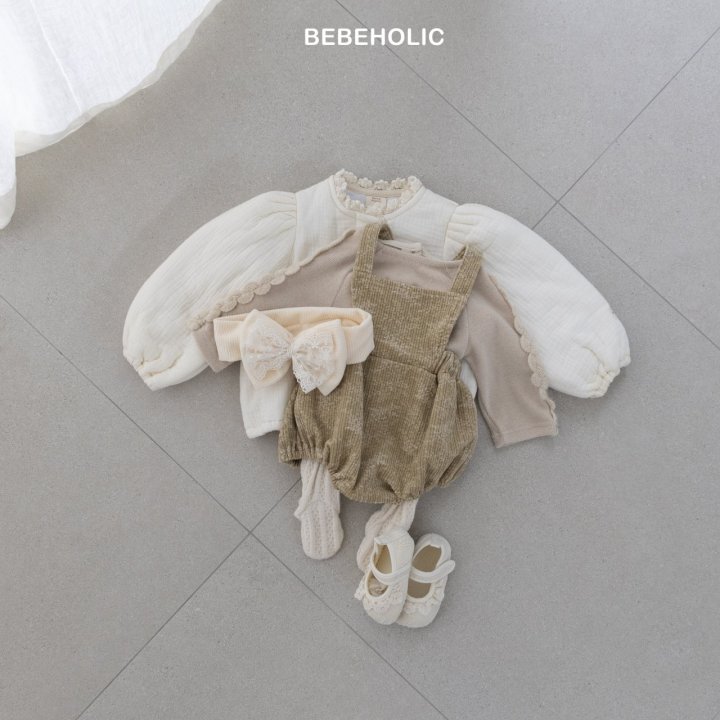Bebe Holic - Korean Baby Fashion - #babyoutfit - Kaluna Strap Suit - 6