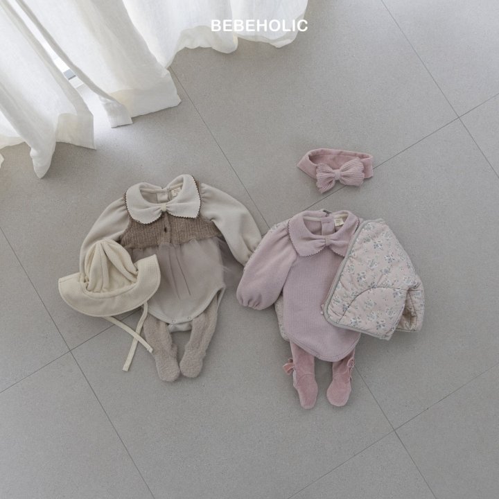Bebe Holic - Korean Baby Fashion - #babyoutfit - Pauline Pintuck Suit