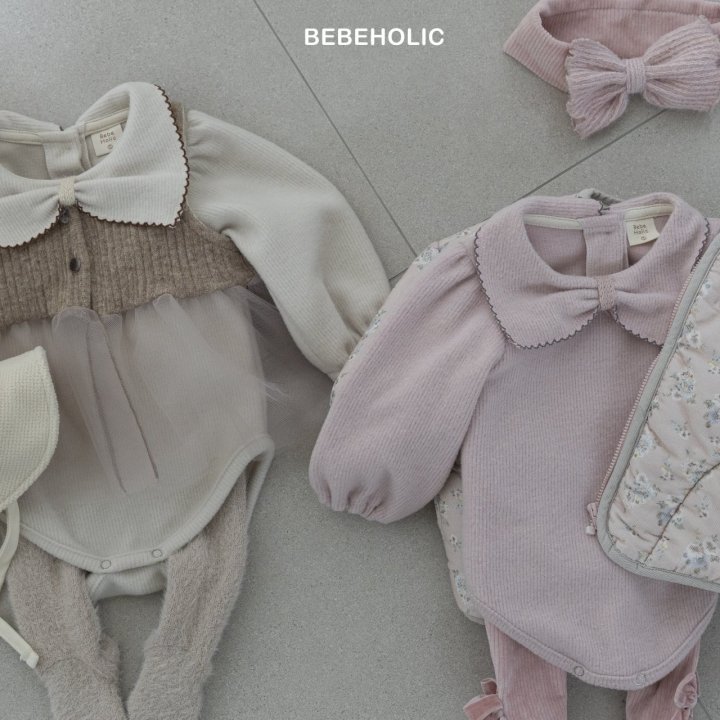 Bebe Holic - Korean Baby Fashion - #babyoutfit - Pauline Pintuck Suit - 2