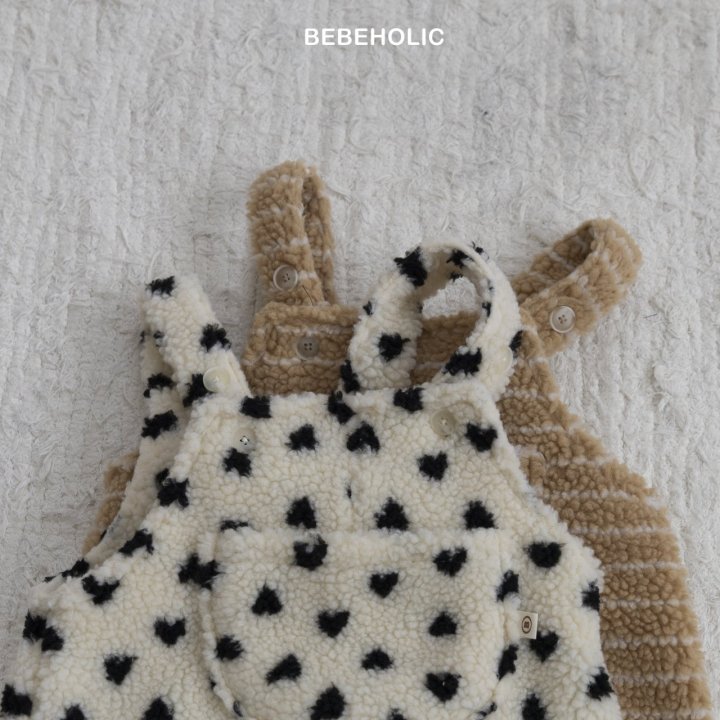 Bebe Holic - Korean Baby Fashion - #babyoutfit - Crush Strap Suit - 10