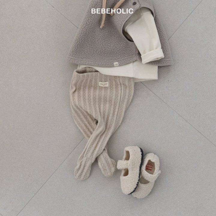 Bebe Holic - Korean Baby Fashion - #babyoutfit - Footed Leggings - 6