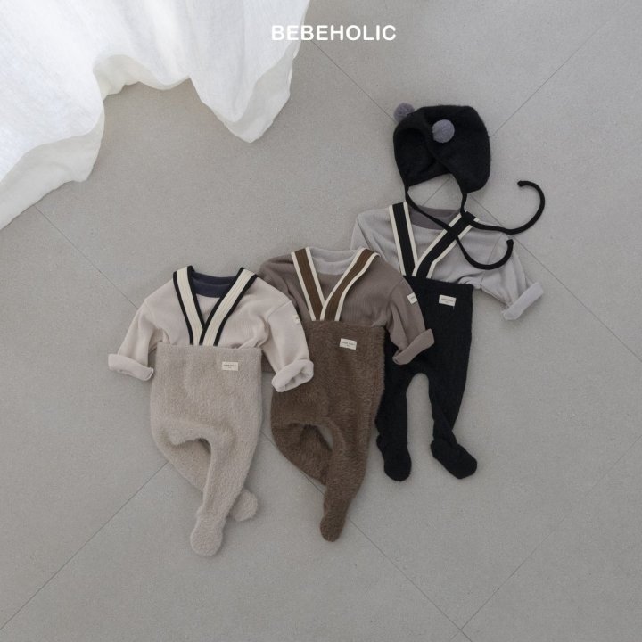 Bebe Holic - Korean Baby Fashion - #babyoutfit - Angora Strap Leggings - 3
