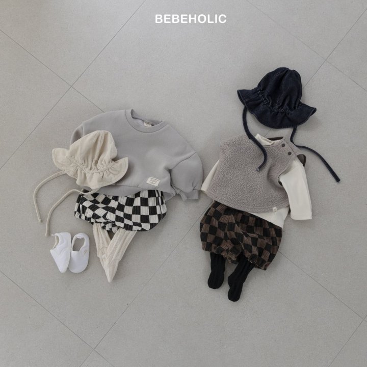 Bebe Holic - Korean Baby Fashion - #babyoutfit - Dart Check Pants