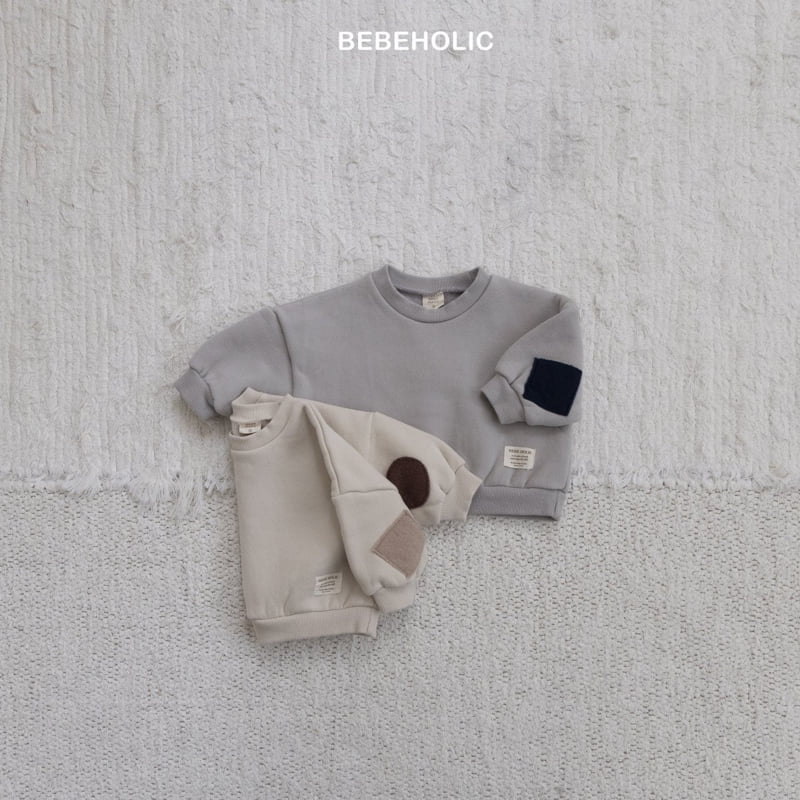 Bebe Holic - Korean Baby Fashion - #babyoutfit - Model Pacth Sweatshirt - 10