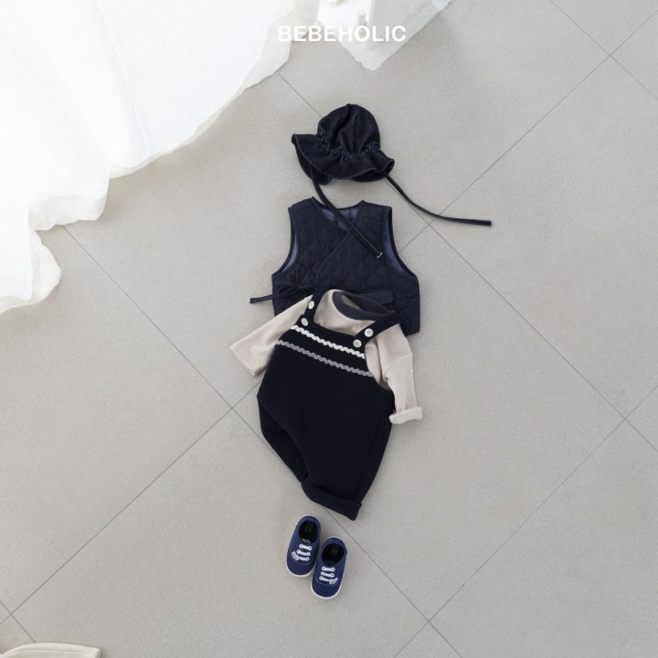 Bebe Holic - Korean Baby Fashion - #babyoutfit - Mori Strap Suit - 7