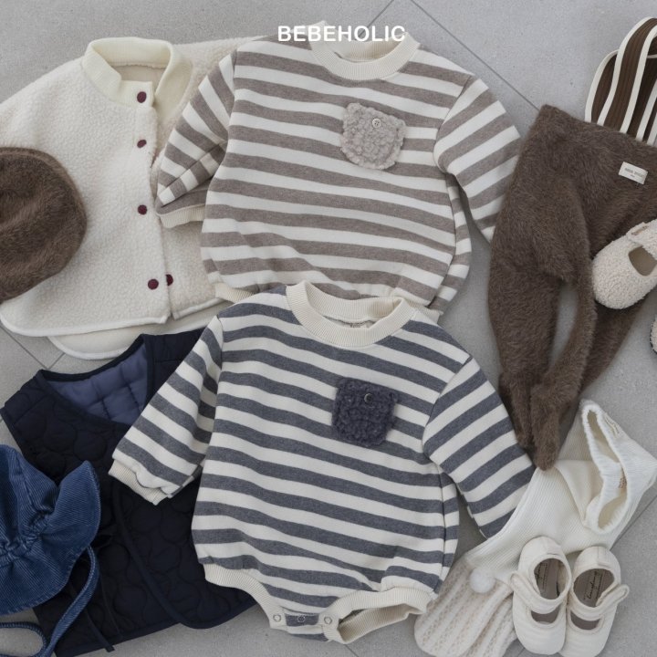 Bebe Holic - Korean Baby Fashion - #babyoutfit - Tommy Pocket Suit - 5