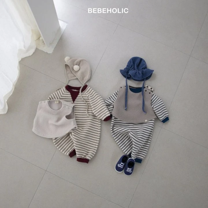 Bebe Holic - Korean Baby Fashion - #babyoutfit - Papillon Suit - 2