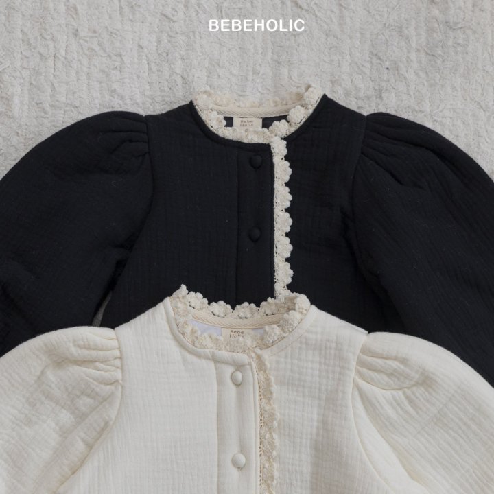 Bebe Holic - Korean Baby Fashion - #babywear - Chanel Padded Jacket - 12