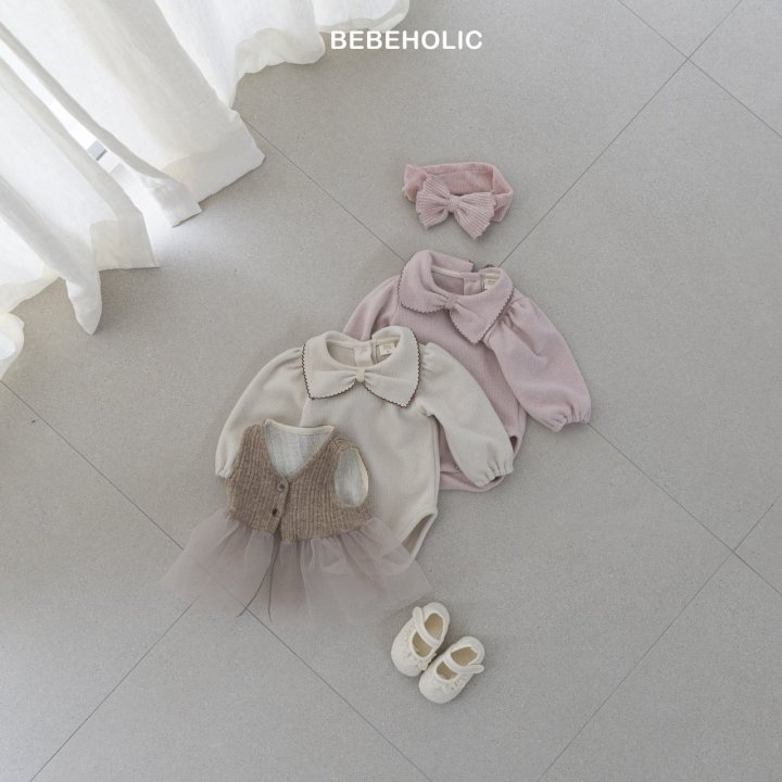 Bebe Holic - Korean Baby Fashion - #babywear - Pauline Pintuck Suit - 3