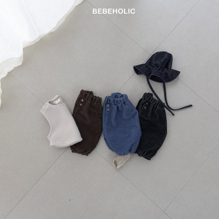 Bebe Holic - Korean Baby Fashion - #babywear - Circle Ribbed Pants - 3