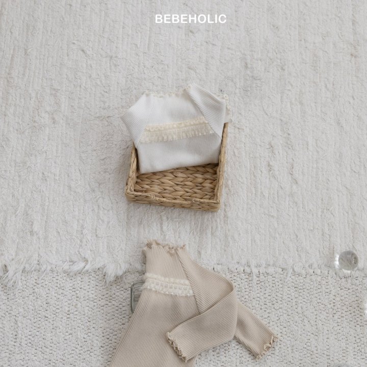Bebe Holic - Korean Baby Fashion - #onlinebabyboutique - Louis Lace Tee - 10