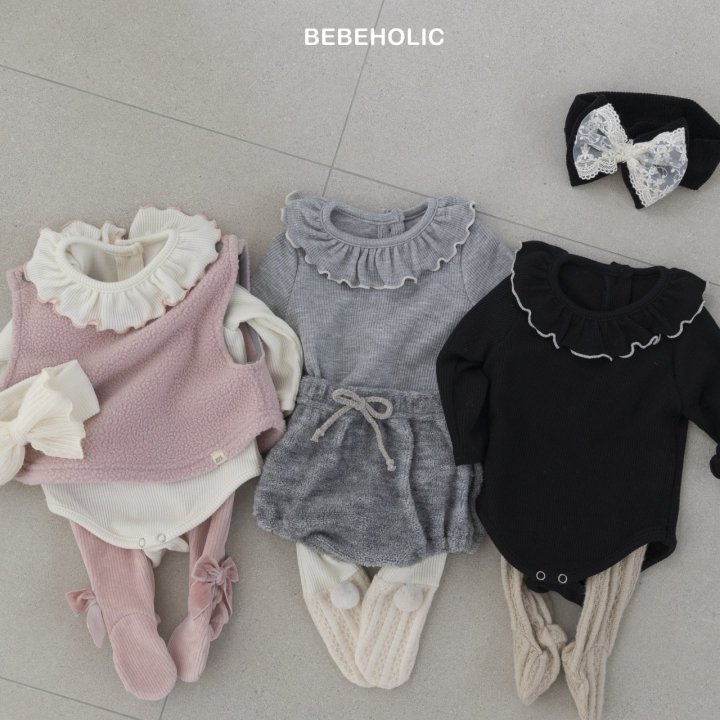 Bebe Holic - Korean Baby Fashion - #onlinebabyboutique - Diana Ruffle Suit - 2