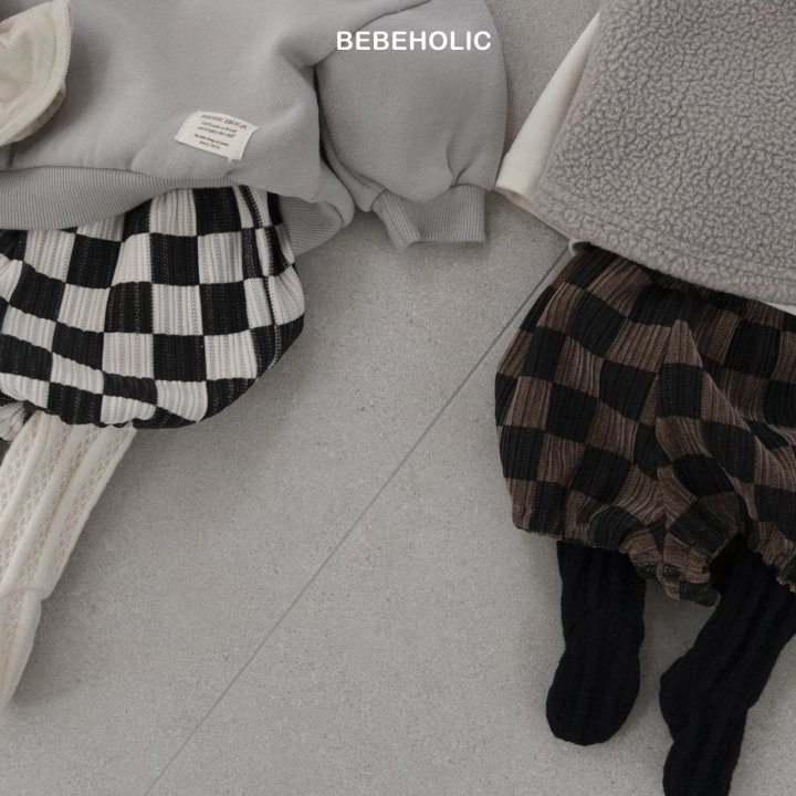 Bebe Holic - Korean Baby Fashion - #onlinebabyboutique - Dart Check Pants - 3