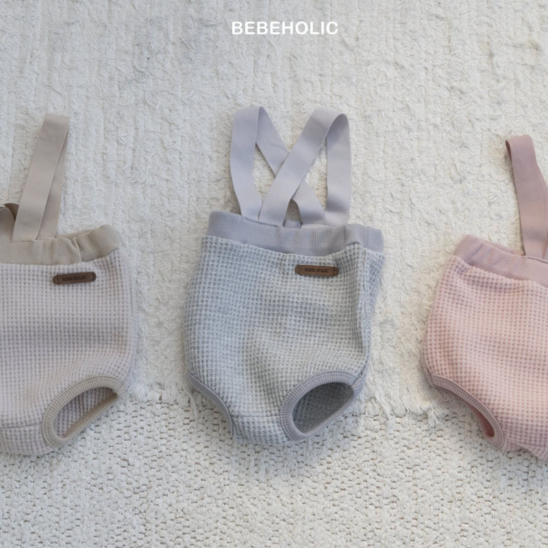 Bebe Holic - Korean Baby Fashion - #onlinebabyshop - Croiffle Strap Bloomer - 12