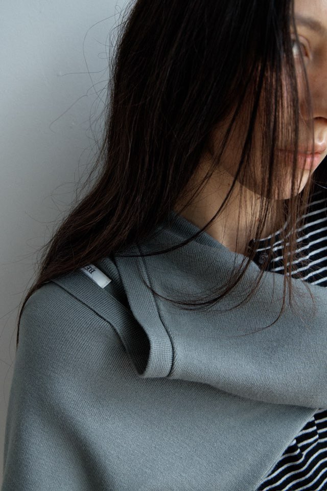 Better - Korean Women Fashion - #momslook - Padded V Neck Knit - 12