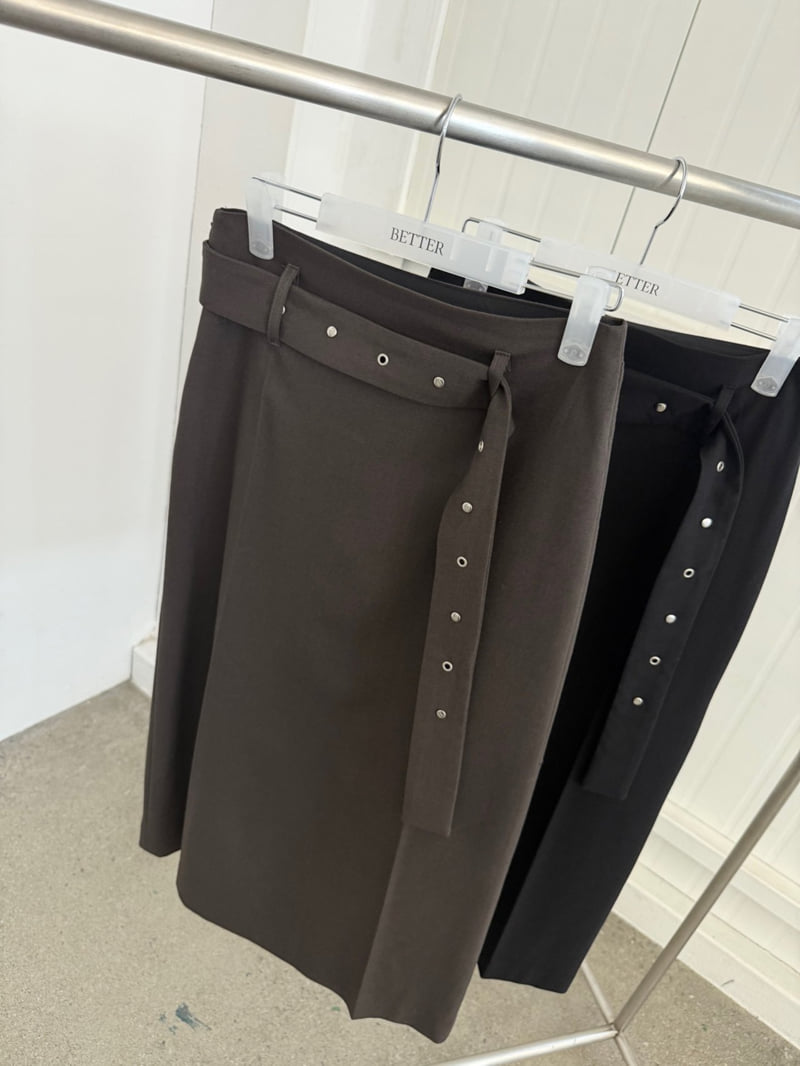 Better - Korean Women Fashion - #momslook - Blow Skirt