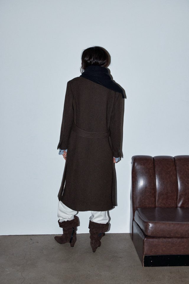 Better - Korean Women Fashion - #momslook - Whip Cord Coat - 10