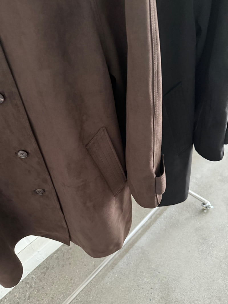 Better - Korean Women Fashion - #momslook - Ramble Suede Coat - 4