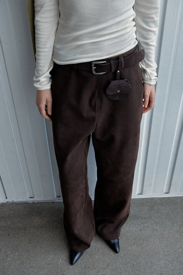 Better - Korean Women Fashion - #womensfashion - Ramble Suede Pants - 5