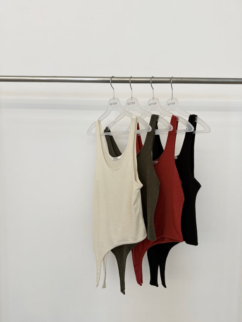 Better - Korean Women Fashion - #womensfashion - Teddie Tank Top