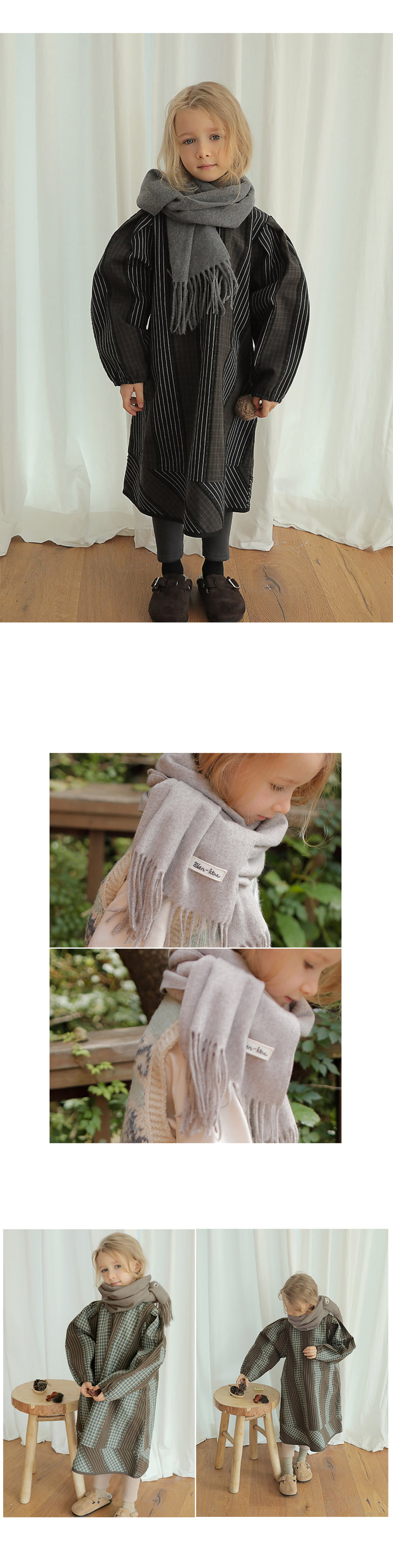 Bien A Bien - Korean Children Fashion - #kidzfashiontrend - Torrance Muffler - 4