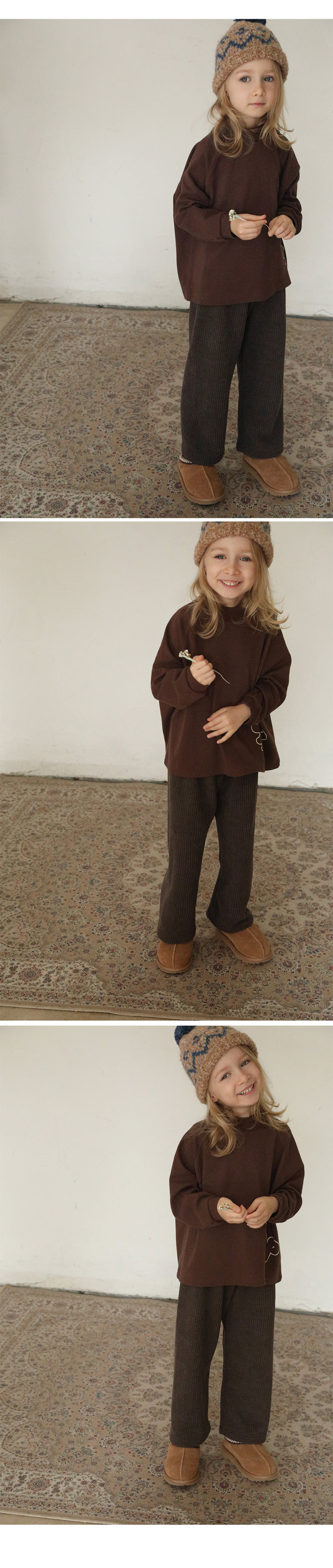Bien A Bien - Korean Children Fashion - #Kfashion4kids - Runo Raglan Mock Neck Tee - 7