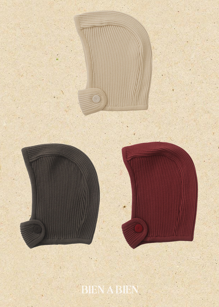 Bien A Bien - Korean Children Fashion - #childofig - Lenyu Knit Balaclava