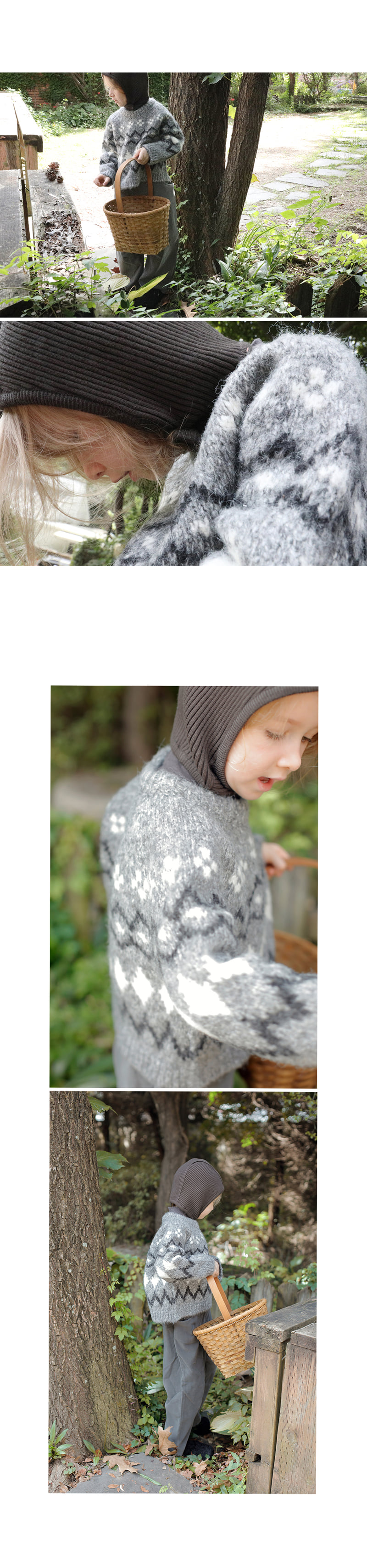 Bien A Bien - Korean Children Fashion - #childrensboutique - Lenyu Knit Balaclava - 2