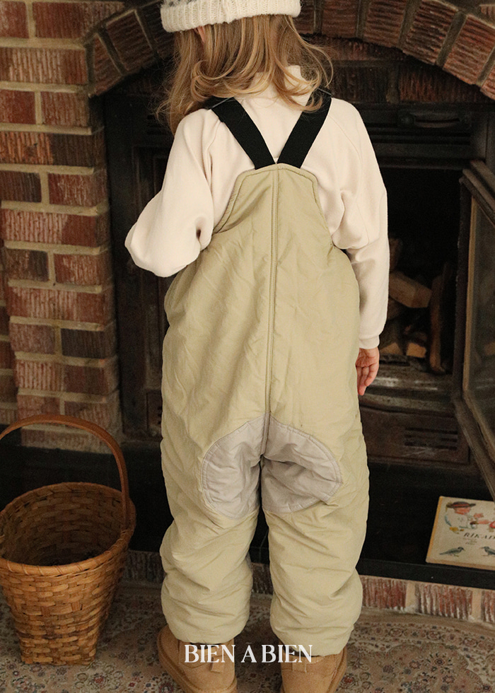 Bien A Bien - Korean Children Fashion - #discoveringself - Tino Padded Overalls