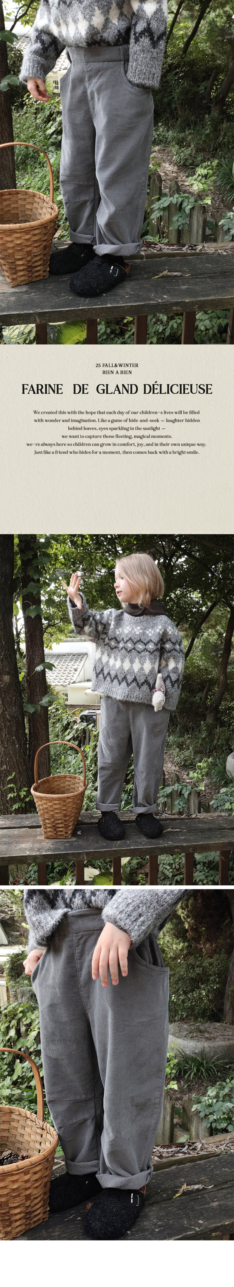 Bien A Bien - Korean Children Fashion - #kidsshorts - Lacie Dart Pants - 2