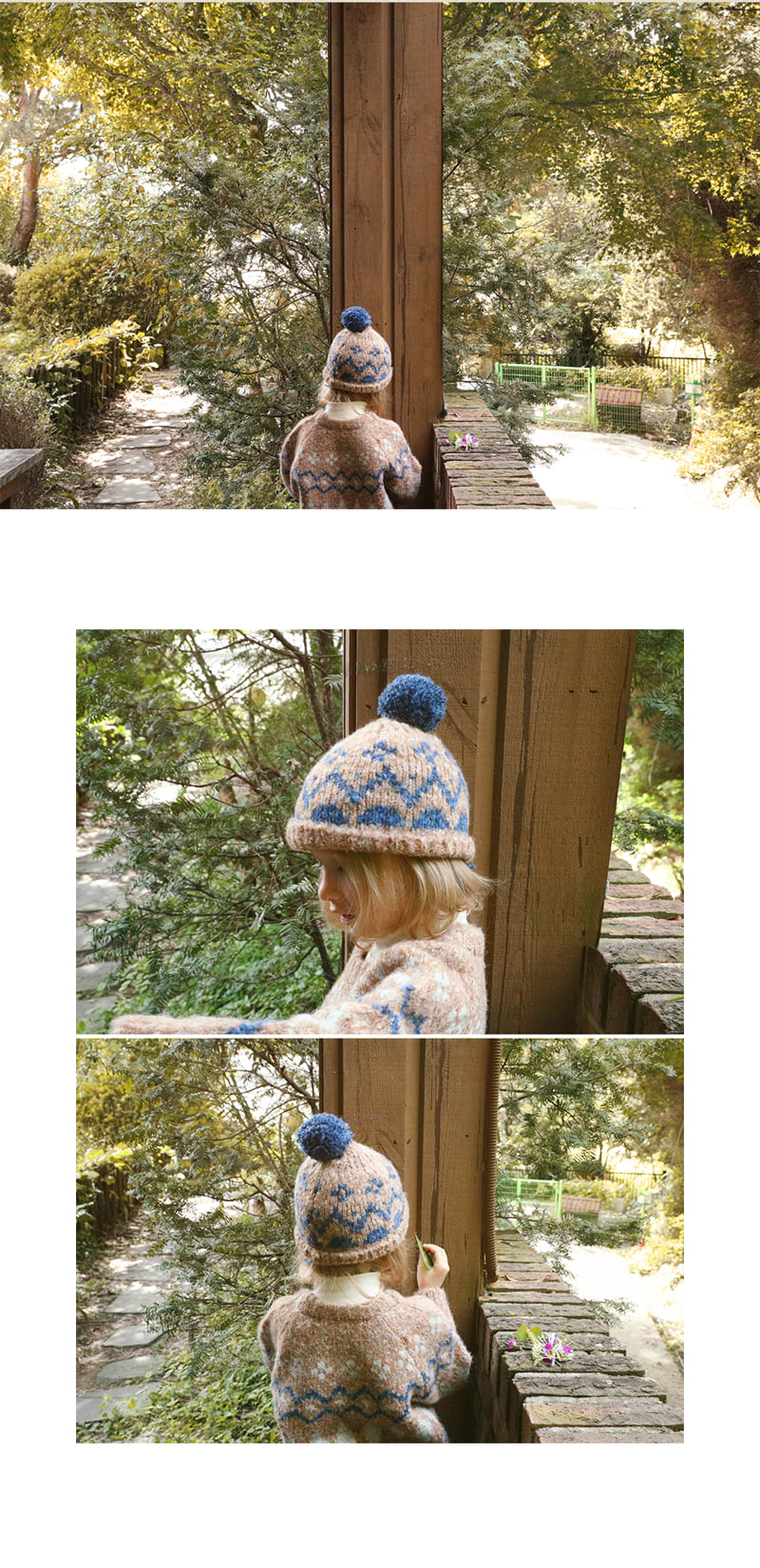 Bien A Bien - Korean Children Fashion - #kidsstore - Luton Jacquard Beanie - 3