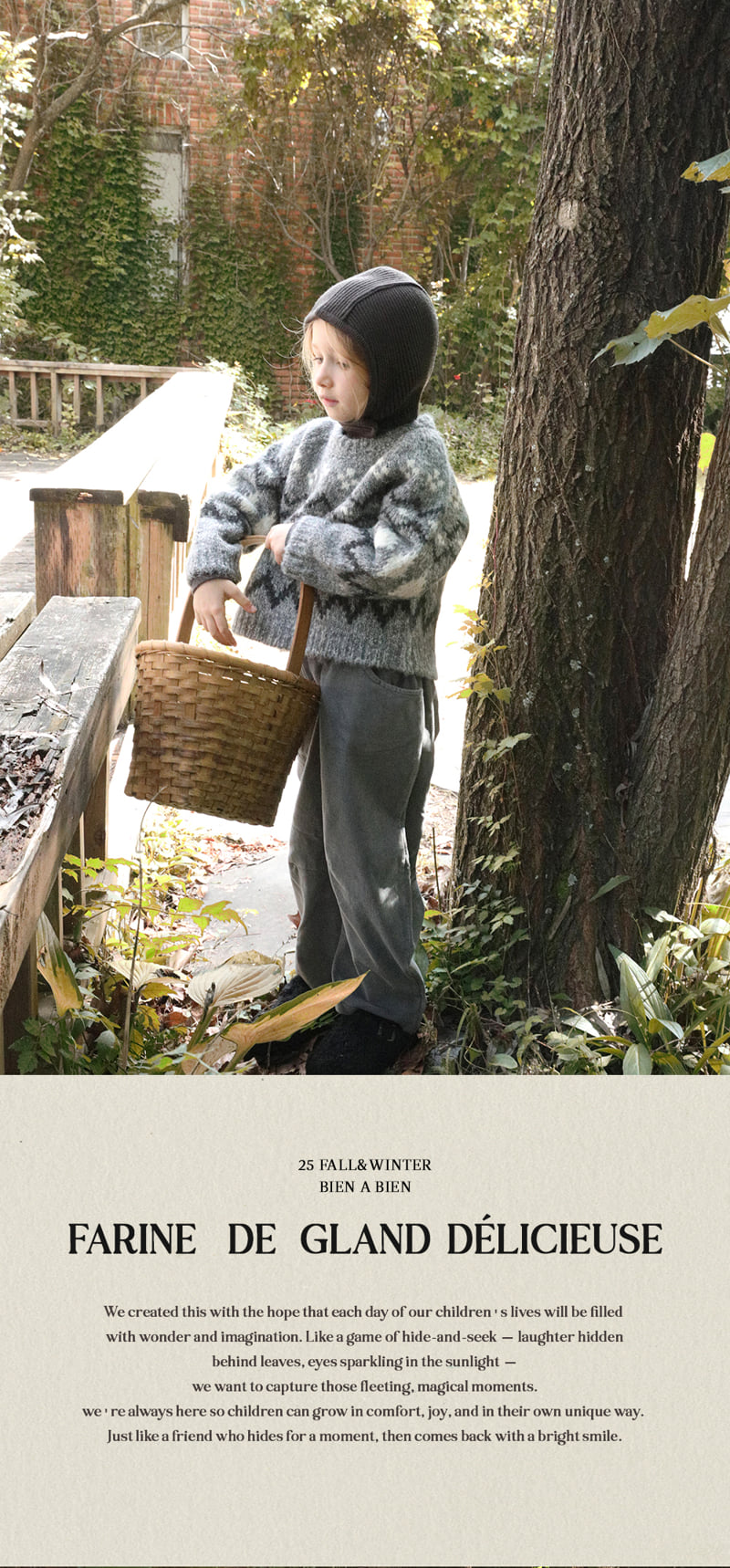 Bien A Bien - Korean Children Fashion - #kidzfashiontrend - Bren Jacquard Knit Pullover - 2