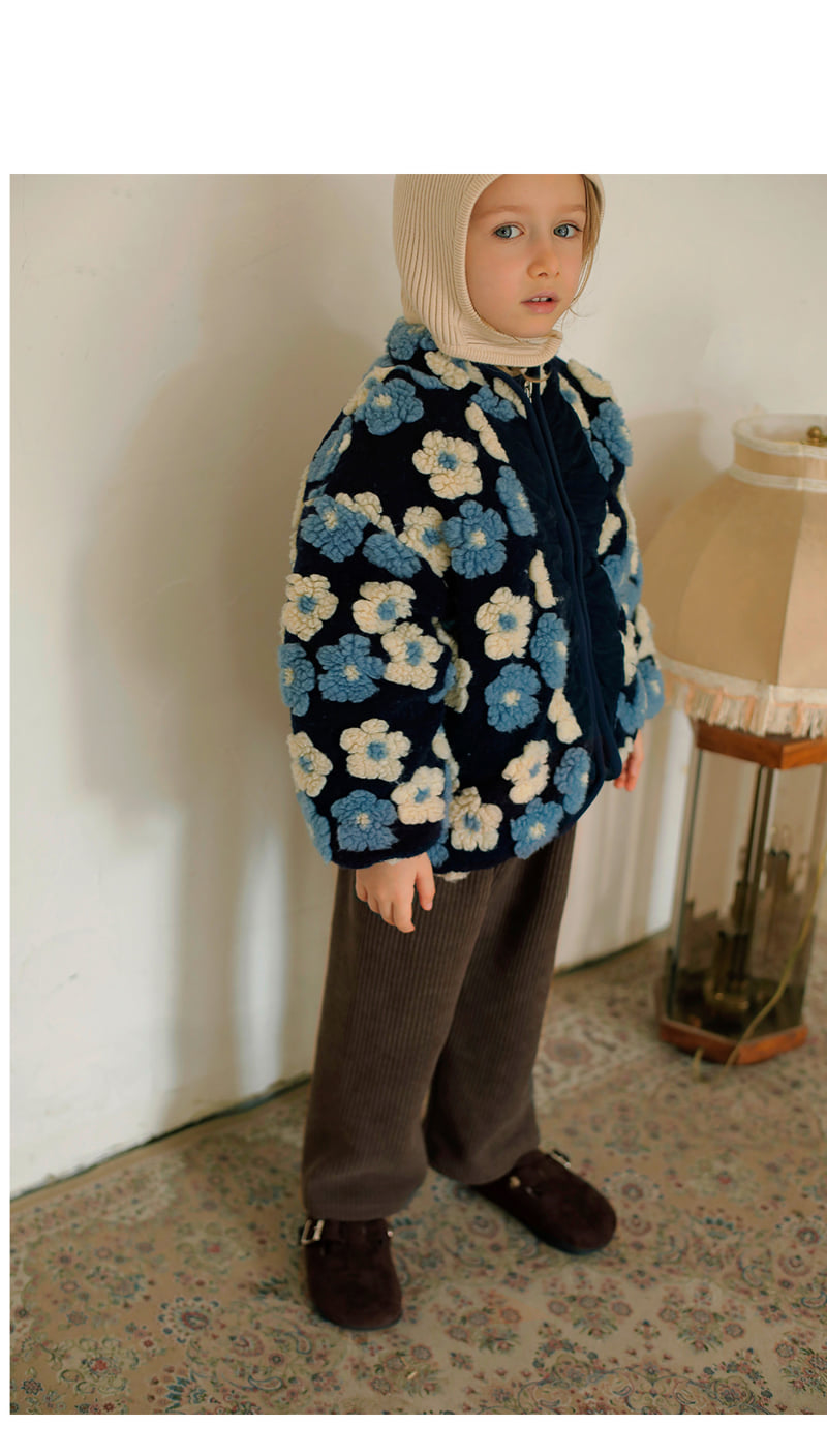 Bien A Bien - Korean Children Fashion - #littlefashionista - Carmel Ribbed Pants - 5