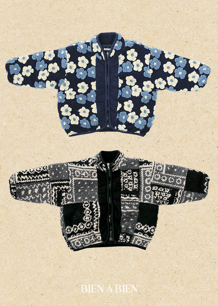 Bien A Bien - Korean Children Fashion - #magicofchildhood - Zeno Jacquard Jumper