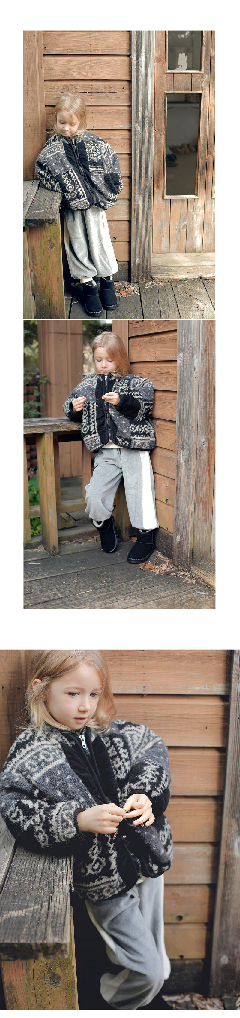 Bien A Bien - Korean Children Fashion - #prettylittlegirls - Zeno Jacquard Jumper - 4