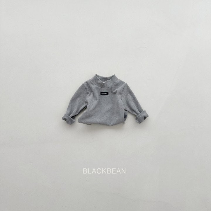 Black Bean - Korean Baby Fashion - #babyboutique - Peach Turtleneck Bebe Tee - 12